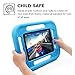 Cooper GRABSTER Rugged Kids Case for Apple iPad 4, iPad 3, iPad 2 | Heavy Duty Children's Cover | Drop Proof Protective Case | Boys, Girls (Blue)