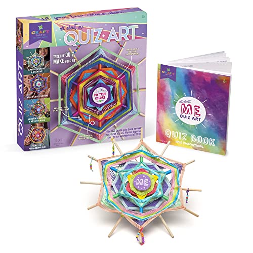 Crafttastic All About Me Quiz Art Craft Kit Answer Fun Questions