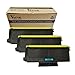 V4INK ®3 pack New Compatible with Brother TN580 TN650 TN620 TN550 Toner Cartridge-8000 Page Yield for HL-5240 HL-5250 HL-5270 HL-5280 HL-5340 HL-5350 HL-5370 HL-5380 DCP-8060 DCP-8065 DCP-8080 DCP-8085 MFC-8860 MFC-8870 MFC-8660 MFC-8460 MFC-8480 MFC-8680 MFC-8690DW MFC-8880 MFC-8890 series Toner Printers
