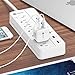 [Mini & Smart] iClever BoostCube 12W Dual USB Wall Charger with Foldable Plug for iPhone X/8/7/6s/Plus, iPad Air 2/mini 3, Galaxy S7/S6/S6 Edge, Note 5 and More, White