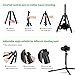 Video Tripod with Fluid Head, Heavy Duty Aluminum Alloy, Max Height 74 in, Max Load 220 lb, Compatible with Manfrotto, Canon, Nikon, Sony DSLR Camera Camcorder