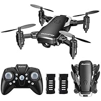 AKAMINO Mini Drone 2.4GHz Foldable Pocket RC Quadcopter with Headless Mode, 3D Flips, One Key Return Helicopter for Beginners, Kids