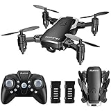 Akamino Mini Drone 2.4GHz Foldable Pocket RC Quadcopter with Headless Mode, 3D Flips, One Key Return Helicopter for Beginners, Kids