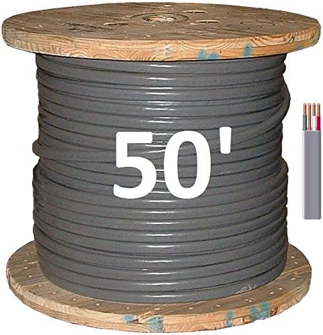 Southwire 8/3 UF-B (50' Direct Burial Electrical Cable)