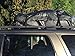 Orion Motor Tech 15 Cubic Feet Waterproof Car Rooftop Cargo Carrier Storage Bag, Fit Any Car, Van, SUV with Roof Rails, Easy to Install with Durable Wide Straps