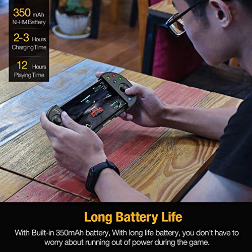 BEBONCOOL Mobile Game Controller Phone Triggers Controller for Android/iOS/iPhone, Wireless Remote Controller Gamepad - Thumbnail 7