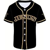 Kiptmug Print Baseball Jerseys for Men Sports Shirts Casual Baseball for Fans