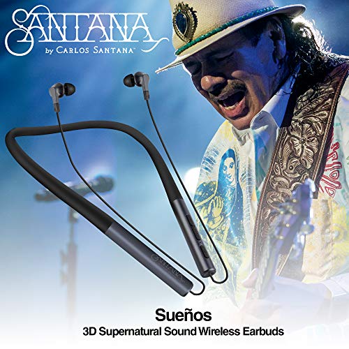 Santana SUENOS by Carlos Santana Wireless Earbuds with Patented 3D