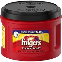 Folgers Classic Roast, Ground Coffee, Medium Roast, 22.6 Ounce, 3 Count