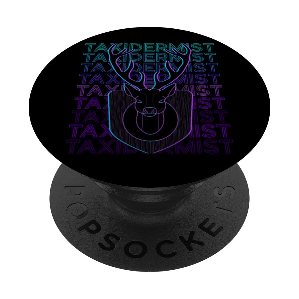 Taxidermist Taxidermiy Retro PopSockets Swappable PopGrip