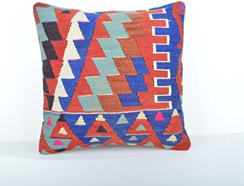 Kilim Pillow Cover, Kilim Pillow, Turkish Pillow, Bohemian Pillow, Kilim Cushions, Moroccan Pillow, Turkish Kilim, Decorative Pillows, Wool Pillow, tp1737