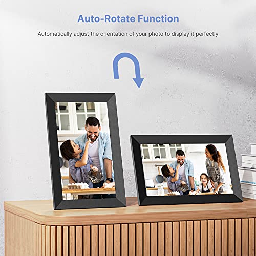 Digital Photo Frame WiFi 8 inch FRAMEO Smart Digital Picture Frame with