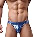 Men's Metallic Wet Look Lingerie Bikini Underwear Faux Leather Low Rise Boxer Briefs Thongs G-Strings Swimsuit