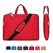 Laptop Case, Laptop Shoulder Bag, CROMI Simplicity Slim Briefcase Commuter Bag Business Sleeve Carrying Handle Bag Nylon Waterproof Notebook Shoulder Messenger Bag