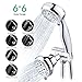 Shower Head, 28-Setting Combo Shower Heads with Holder & Hose, Full-Chrome Handheld Shower Head Shower Faucet by CLOFY