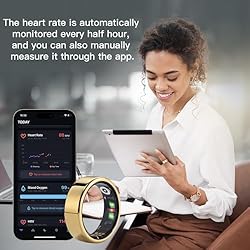 AMOVAN Smart Ring, Health Tracker for Monitor