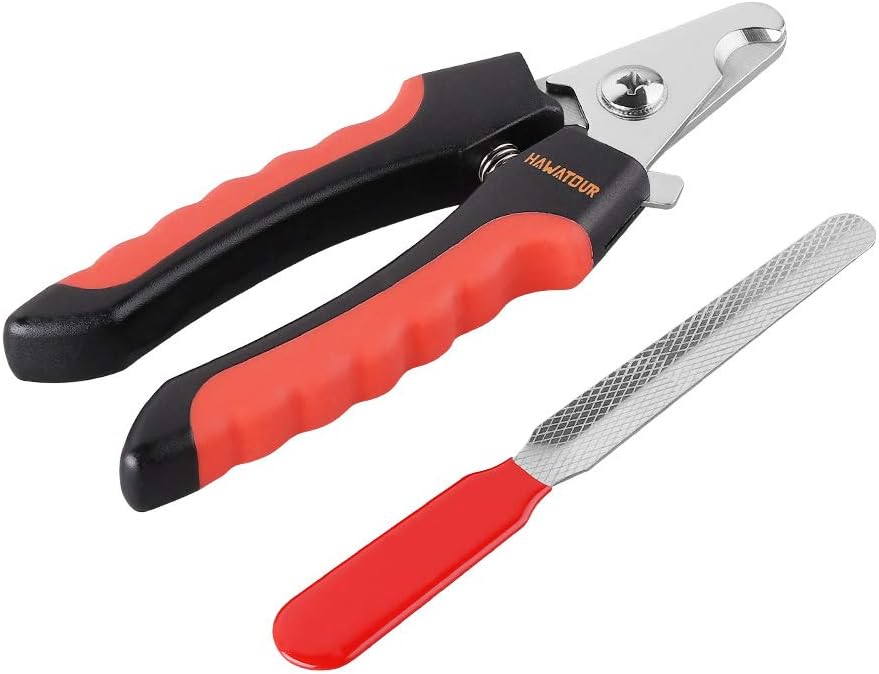 HAWATOUR Dog Nail Clippers, Professional Pet Nail Clipper