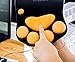 Intsun Cat Paw Mouse Pad with Mouse Support Non Slip Ergonomic Mousepad Soft Silicone Wrist Rest Mouse Pad for Office Computer Gaming