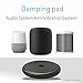 Smart Speaker holder Stand Damping Pad for Sonos One, Sonos Play 1, Google Home, Apple HomePod (Black)