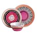 Gibson Home 107282.12 Almira 12 Piece Melamine Dinnerware (Set of 4), Assorted primary