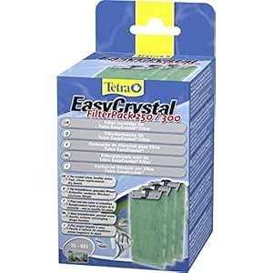 Tetra EasyCrystal Cartridge for EasyCrystal Filter 250/300, for Fast and Clean Filter Replacement,Green