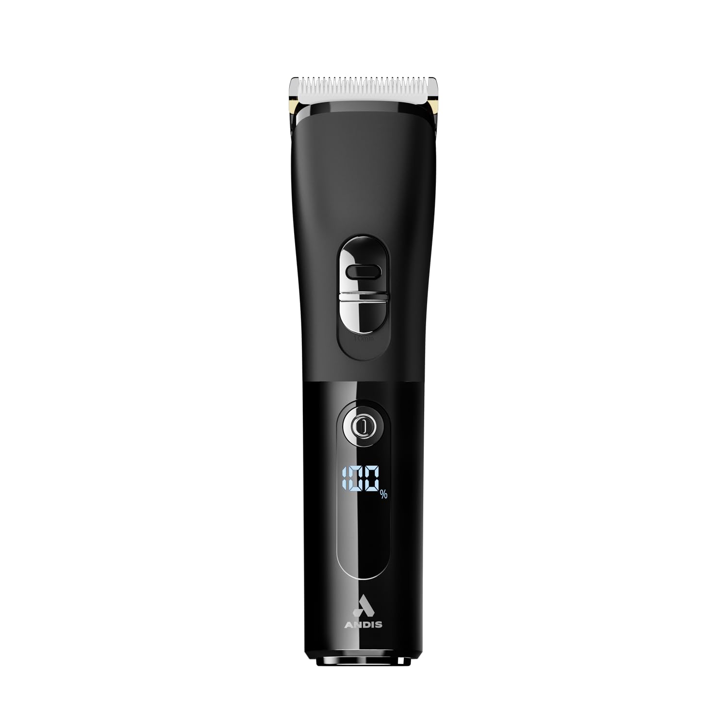Photo 1 of Andis 560547 Envision Cordless High-Speed Hair Clipper, 21-Piece Kit, Adjustable Blade, 1.5” LED Digital Display Screen, Black