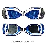 Skin for Self-Balancing Electric Scooter - Sticker for Skate Hover Board - Decal for Self Balance Mobility Longboard - Smart Protective Cover Vinyl Case for 2 Wheel Scooter Bluetooth Drifting Board