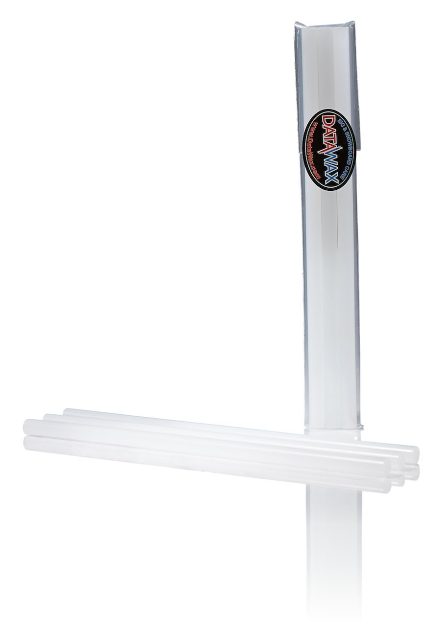 DataWax Clear Repair Candles for ptex bases on skis and snowboards, One Size