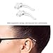 NUOLUX Eyeglasses Anti-Skid Ear Pads Ear Hook 20 Pairs (Transparent)