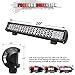 TURBO SII 20 Inch 126W LED Light Bar Spot Flood Combo Beam Light Bar for Jeep ATV UTV SUV Truck Pickup Boat