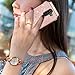 BENTOBEN Case for Galaxy J8 2018, 2 in 1 Slim Glitter Bling Sparkle Hybrid Hard PC Soft Rubber Heavy Duty Bumper Shockproof Full Body Protective Phone Cover for Samsung Galaxy J8 2018, Rose Gold