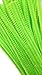 Carykon Super Fuzzy Chenille Stems Pipe Cleaners, Pack of 100 (Light Green)