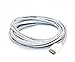 2 pack 10ft Braided Fabric Micro USB 3.0 Data Charger Cable Samsung Note 3 N9000 S5 i9600(1x black and 1x white)