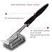 BBQ Grill Brush and Scraper 18'' Wire Safe Bristles Grill Cleaning Brush Stainless Steel Barbecue Cleaner with Scrubber, Great Grill BBQ Accessories for Cleaning Grill