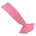 Birthday /holidayli mermaid tail blanket girls, handmade crochet mermaid blankets women 75