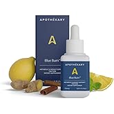 Apoth&eacute;kary Blue Burn Herbal Supplement Liquid Drops | Metabolism and Weight Management Support, Clinically-Tested, Made in the USA, 1 Fl Oz, 30 Servings