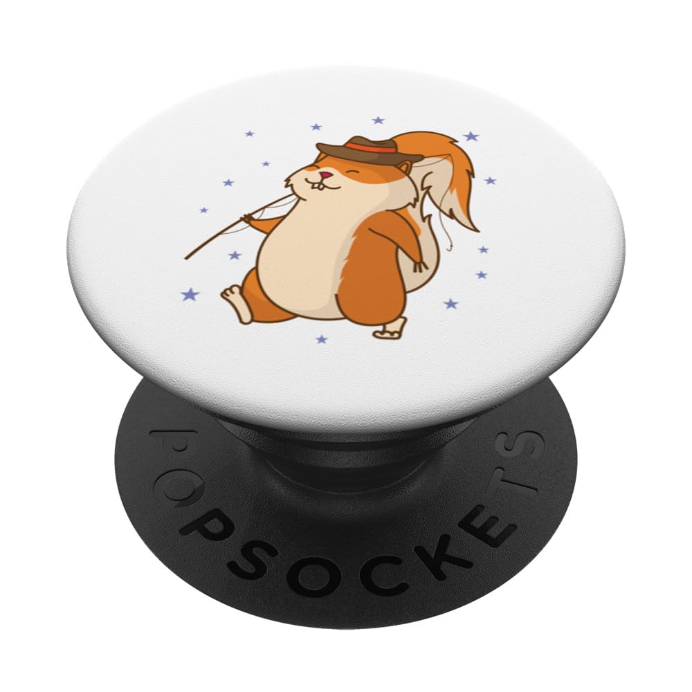 Squirrel walking Tree Rodent PopSockets Swappable PopGrip