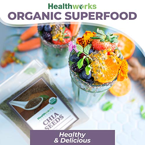 5 Healthworks+Organic+Chia+Seeds+Raw