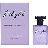 RawChemistry Delight Pheromone Infused Perfume for Women – Women's Perfume Infused with Pheromones – Delight by Raw Chemistry Spray with Feromonas – con Feromonas para Mujer