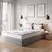 Classic Brands Decker Cool Gel Memory Foam and Innerspring Hybrid 10-Inch Mattress, Mattress in a Box, Twin