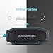 ZENBRE Bluetooth Speakers, D6 Bluetooth 4.1 Waterproof IPX6 with 18h Play-time, 10W Dual Driver with Bass Resonator, Handsfree Calling, Shockproof Portable Speaker(Blue)