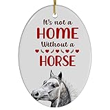 Dapple Gray Horse Christmas Ornament 2024 - Its Not