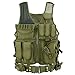 Barbarians Tactical Molle Vest Military Airsoft Paintball Vest Assault Swat Vest Adjustable Lightweight(Green)