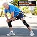 Mava Sports Knee Support Sleeves (Pair) (Black, XX-Large)