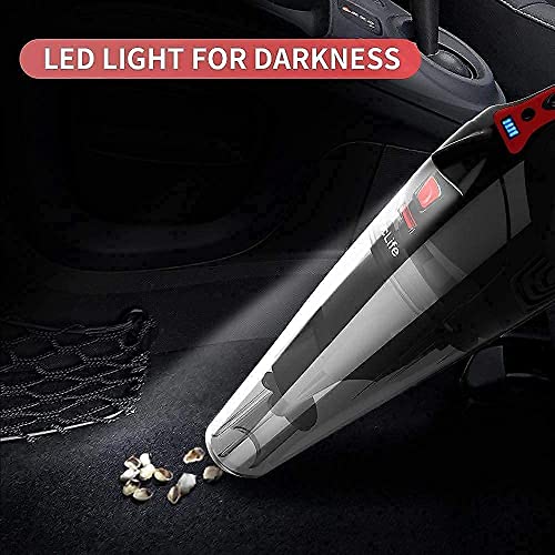 VacLife Handheld Vacuum Car Vacuum Cordless Hand Vacuum, Model H106, Red (VL106) Pricepulse