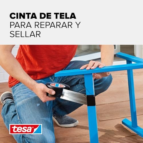 Fita Adesiva Universal Extra Power - Fita Adesiva com Fixação Extra Forte - Fita Multiusos Versátil para Reparações, Fixação, Vedação e Mais - Preto - 3 Rolos - 10 m x 50 mm
