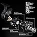 KastKing Mela II Spinning Reel, Light, Smooth Fishing Reel, Free Spare Graphite Spool, 10 + 1 BB, 5.2:1 Gear Ratio, Powerful Carbon Fiber Drag System.