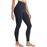 Fisoew Womens High Waisted Leggings Butt Lifting Tummy Control Workout Running Gym Athletic Yoga Pants