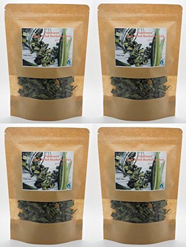 Pack of 4 x 20 G. Screw Pine Screwpine PANDANUS Thai Dried Herb Leaves Fragrant Pandan HEALTHY DRINK By mewinshop