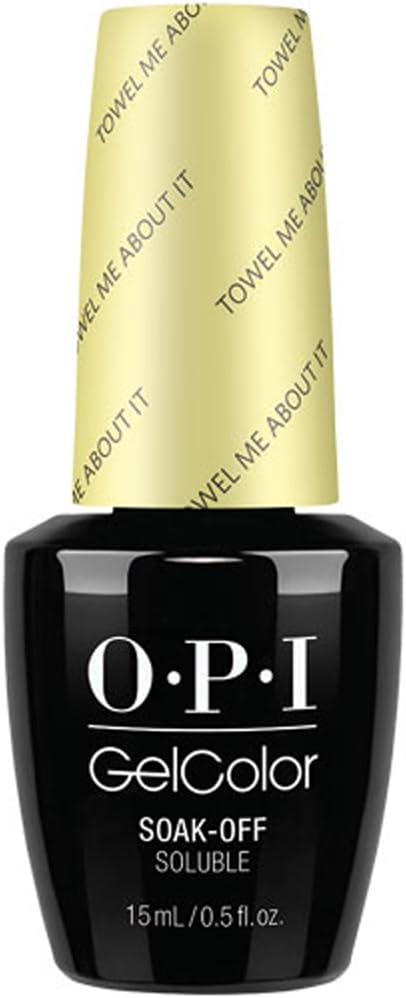 O.P.I Gel Nail Polish, Towel Me About It
